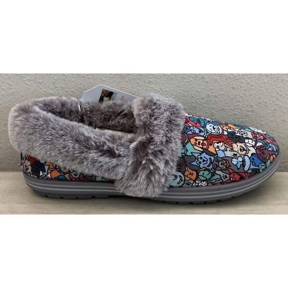 SKECHERS WOMEN SZ 8 BOBS TOO COZY POOCH PARADE 33351/GYMT SLIPPERS NIB - Picture 8 of 15